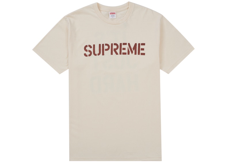 Supreme Hard Tee Natural